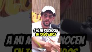 Bad Bunny dice que a él lo reconocen en todos lados badbunny reggaeton trap rap podcast [upl. by Marika730]