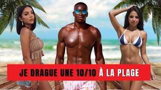 ANALYSE DINTERACTION  Je DRAGUE une JOLIE FILLE à LA PLAGE [upl. by Liahkim]