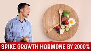 Use Intermittent Fasting to Spike Growth Hormone by 2000 – Dr Berg On Antiaging [upl. by Efioa686]