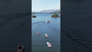 Motorboat hire from Bowness Dock travel windermere lakewindermere [upl. by Hcir]