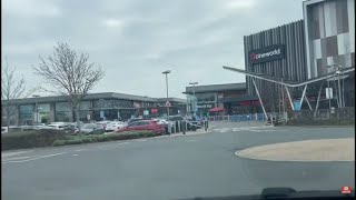 Drive from Gosport to Whiteley Shopping CentreFarehamHampshire [upl. by Eecak750]