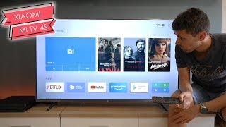 La mejor televisión con Android TV por este PRECIO Xiaomi Mi TV 4S de 55quot UHD [upl. by Olympe]