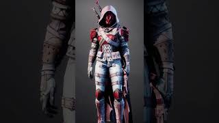 Destiny 2 x The Witcher Hunter White Wolf Fashion Showcase  Shorts Destinyfashion thewitcher [upl. by Ocimad]