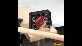 Amazing Levoite Dowel Making Jig Tools [upl. by Annoet741]