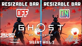 Resizable Bar ON vs OFF in 2024 [upl. by Arriaet]