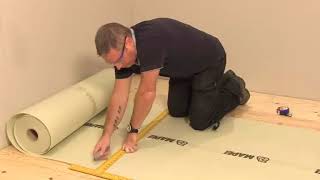 How To Install Mapei Mapetex AntiFracture Membrane 437880  Tile Mountain [upl. by Lodi]