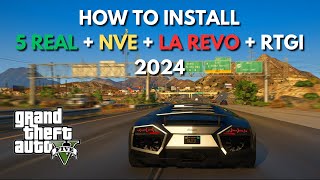 Ultimate GTA 5 Graphics StepbyStep Guide to Installing NVE  5Real  LA Revo with RTGI Reshade [upl. by Eniwtna]