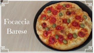 Focaccia Barese ricetta facile per farla in casa [upl. by Kcod]