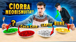 AM FACUT CIORBA INLOCUIND APA CU COCA COLA LAPTE BERE [upl. by Nibuz319]