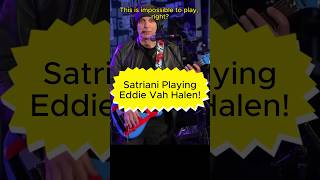 Satriani HARDEST Van Halen Song joesatriani vanhalen eddievanhalen [upl. by Abbie516]