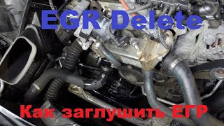 Как правильно механически заглушить EGR в моторе N47d20 в BMWDelete EGR [upl. by Ateuqram]