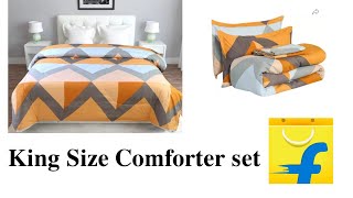 Kingsize Comforter Set  𝗙𝗹𝗶𝗽𝗰𝗮𝗿𝘁 𝗥𝗲𝘃𝗶𝗲𝘄 IvoosDiarys [upl. by Ativoj]