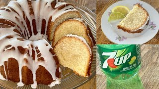 Old School 7UP Pound Cake  7UP Pound Cake Recipe From Scratch  Ellen’s ChristKwan Series 🍋 [upl. by Lowney]