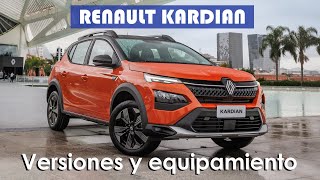 Nuevo Renault Kardian  Posicionamiento de precio versiones equipamiento y motor [upl. by Zollie104]