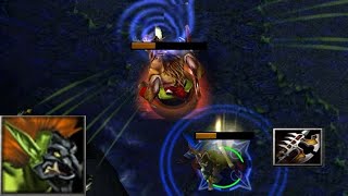 DOTA TROLL WARLORD vs BRISTLEBACK 6 SECONDS BASH [upl. by Ledua]