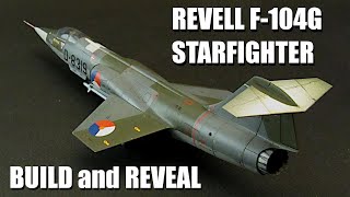 172 Revell F104G Starfighter  build and reveal [upl. by Oninrutas]