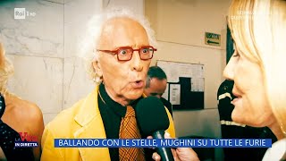 Ballando con le stelle Mughini su tutte le furie  La vita in diretta 10102022 [upl. by Dreher623]