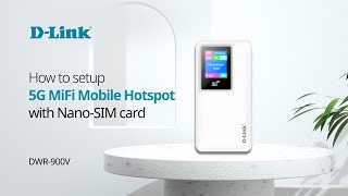 How to Setup DWR900V 5G WiFi 6 Mobile Hotspot [upl. by Krute]