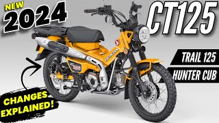 NEW 2024 Honda CT125  Trail 125 Motorcycle Released  Changes Explained [upl. by Ruy351]