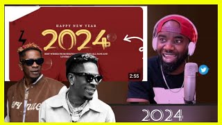 Nigeria 🇳🇬 reacts to Shatta Wale  2024 Audio slides Reaction video [upl. by Annahsal]