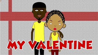 AFRICAN HOME MY VALENTINE  Cartoon Comedy  Funny animation FunniToons African Home [upl. by Isman475]