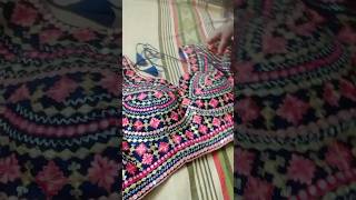 Multicolored embroidered blouse from myntra [upl. by Dulcie]