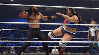 Live WWE Match  Roman Reigns Vs Nikki Bella  WWE Smackdown Fight 148 [upl. by Ebag]