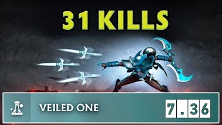 Pa Undispellable Blur  100 Reduce Mana Cost 736 Immortal 31Kills Dota 2 [upl. by Barbee]