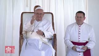 Highlights  Port Moresby Meeting with Young People 9 September 2024 Pope Francis [upl. by Areht993]