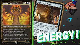 Energy Counters Are Insane  Atraxa Praetors Voice  Historic Brawl Commander MTG Arena [upl. by Antony160]