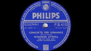 Winifred Atwell  Concerto For Romance [upl. by Haeel]