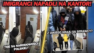 OBCOKRAJOWCY NAPADLI NA KANTOR W SZCZECINIE SZOKUJĄCE NAGRANIE [upl. by Demb]