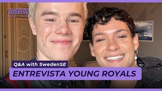 Entrevista Young Royals  QampA with SwedenSE Legendado PTBR ESP ENG [upl. by Aicirtan673]