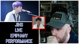 JIN EPIPHANY LIVE PERFORMANCE  REACTION  GO ON JIN [upl. by Madancy]