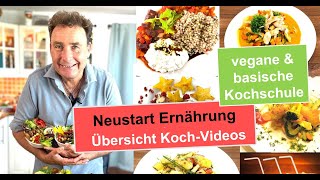 quotBasische amp Vegane Kochschule  Neustart Ernährung quot OnlineCoaching mit Ralf Moll amp Holger Ilg [upl. by Ydniw]