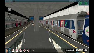 Trainz Android Arrivée et depart dune Z6400 a la défense [upl. by Flint143]