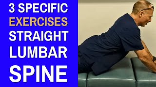 3 Best Exercises For Straightening Lumbar Spine Loss Of Lumbar Lordosis  Dr Greg Kramer [upl. by Anirbak42]