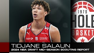 Tidjane Salaun MidSeason Highlights  2024 NBA Draft [upl. by Cardinal]