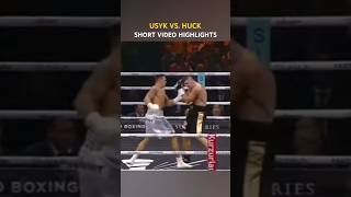 OLEKSANDR USYK VS MARCO HUCK  SHORT VIDEO HIGHLIGHTS [upl. by Alarice]