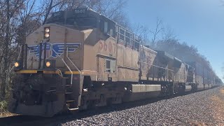 UP 5607 Leads ISMSEJ through Kinmundy IL [upl. by Graeme151]