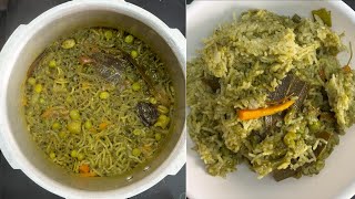 Easy Palak Pulao Recipe  Spinach Pulao  Plate Meal [upl. by Ardnuahsal]