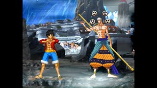 God Enel  AKA Eneru VS Timeskip Luffy  Epic One Piece Battles  Mugen Fights [upl. by Otto]