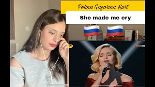 ♡Поли́на Гага́рина♡Polina Gagarina HurtVocalist Reaction [upl. by Danell]