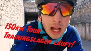 Triathlon Trainingslager Teil 2  150km Rennrad Tour [upl. by Penhall]