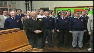 Treorchy Male Choir amp Sir Harry Secombe singing Cwm Rhondda [upl. by Ahsimek84]