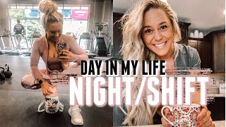 NIGHT SHIFT DAY IN THE LIFE  OCTOBER 2019  Holley Gabrielle [upl. by Yrome]