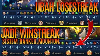 UBAH LOSESTREAK JADI WINSTREAK  Sistem Ranked Oleh Moonton New Update [upl. by Ailaro]