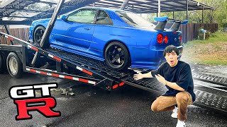 LES PRESENTO EL NISSAN SKYLINE R34 GTR DE RÁPIDOS Y FURIOSOS  Yair17 [upl. by Kolodgie]