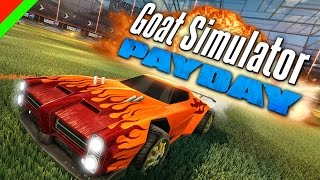 Goat Simulator  Payday DLC  บอลคู่ซูเปอร์บิ๊กแมตช์ END ตลกฮา [upl. by Haimaj]