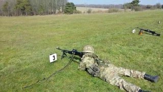 Firing the GPMG [upl. by Tallulah]